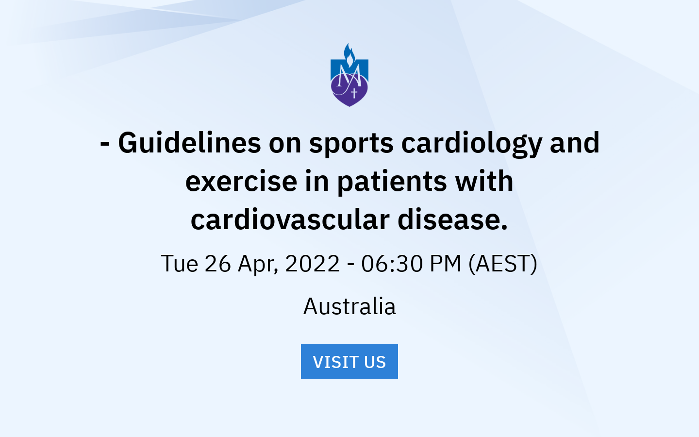  Guidelines on sports cardiology and exercise in patients with